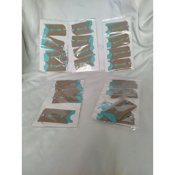 Craft Smart Arrow Tags Paper Craft Gifts Scrapbooking Purple Pink Blue - Picture 6 of 8